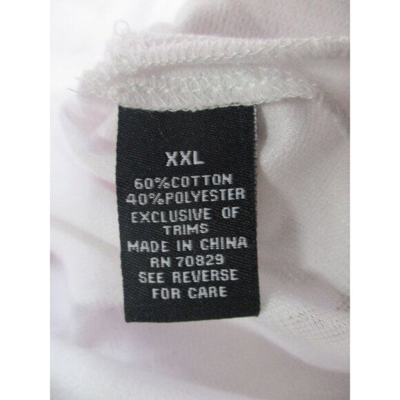 Carbon White Distressed Long-Sleeve Shirt Size - XXL - Picture 6 of 9